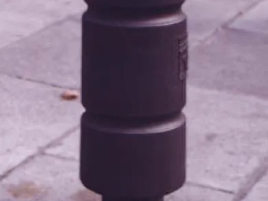 Bolardo troncocónico de fundición