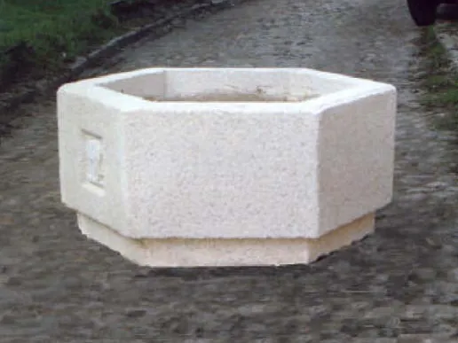 Jardinera hexagonal (H=0,50 m)