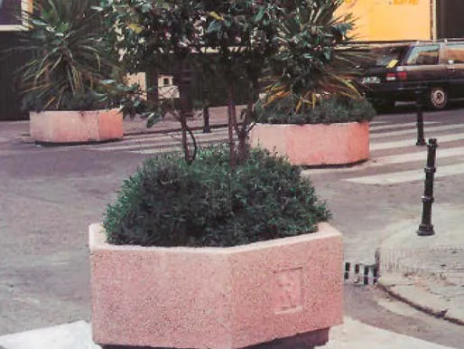 Jardinera hexagonal (H=0,60 m)