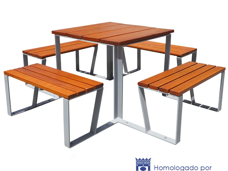 Mesa Anillo Verde 4P