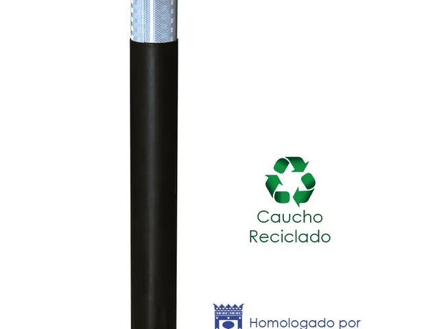 Bolardo Alo caucho H=90 cm