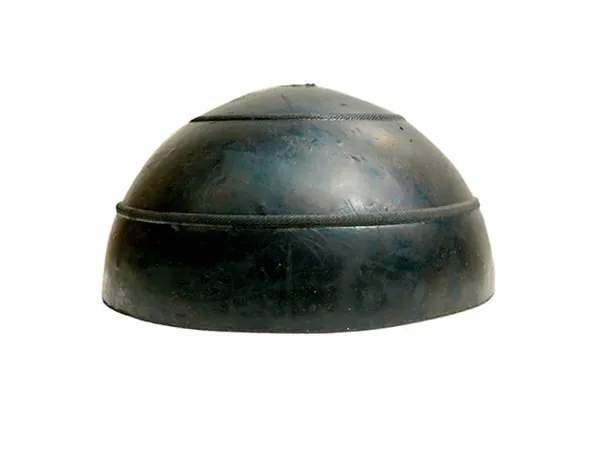 Bolardo mod. semi esfera caucho 450mm diámetro