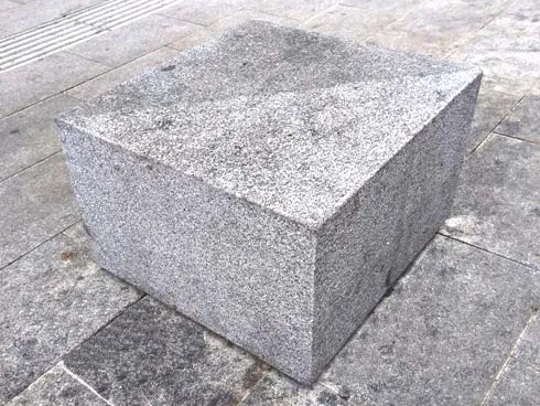 Asiento de granito